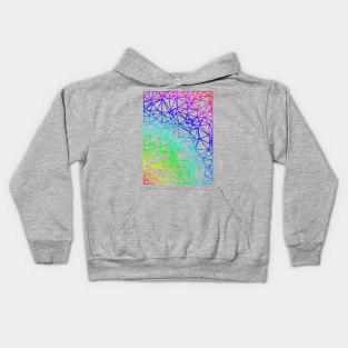 Gradient Color Mesh Kids Hoodie